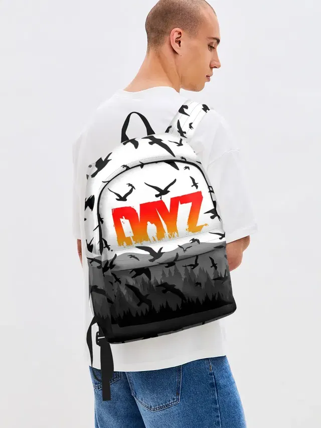 Джинсовый рюкзак с принтом «DayZ»