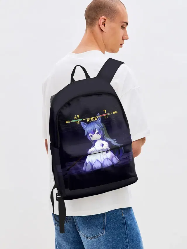Джинсовый рюкзак с принтом «Игры — Mylne and the Forest Gift»