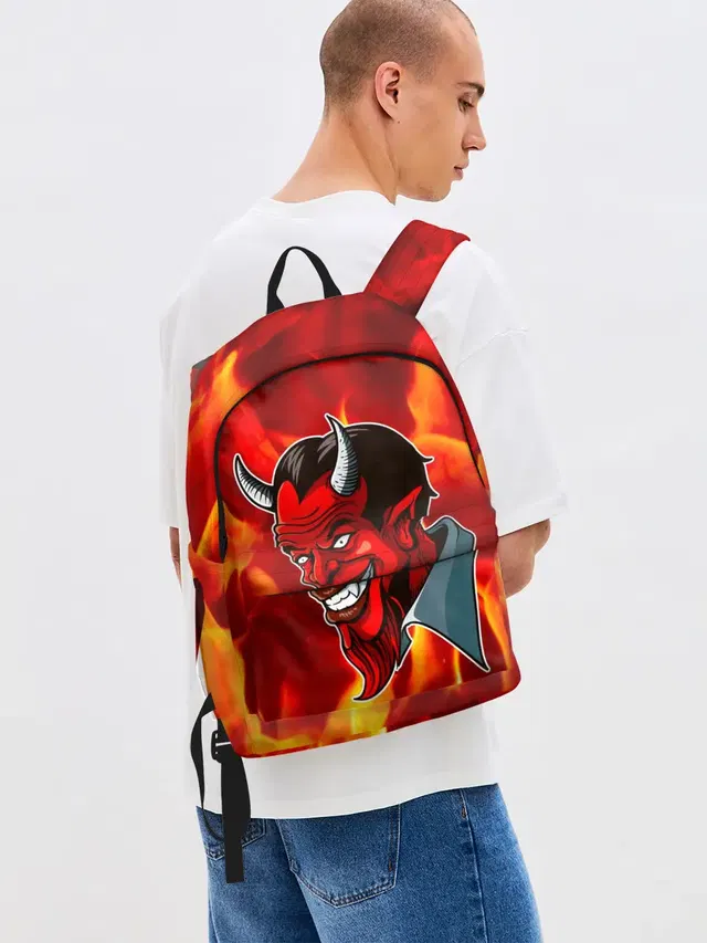 The devil is on fire