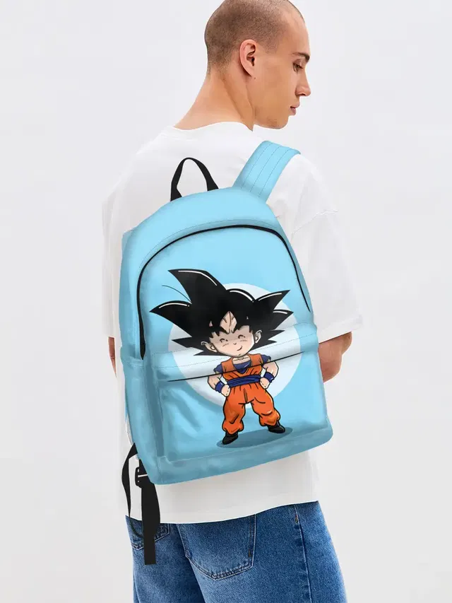 Джинсовый рюкзак с принтом «Sweet Goku»