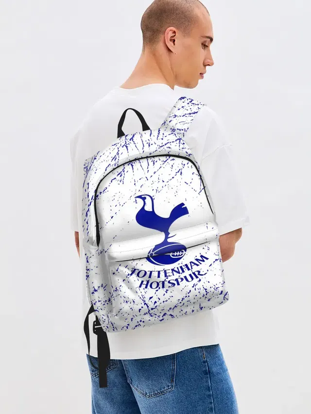 Джинсовый рюкзак с принтом «Tottenham»