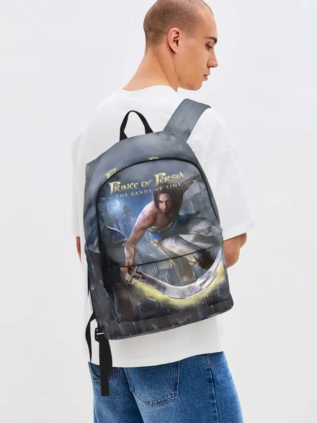 Джинсовый рюкзак с принтом «Игры — Prince of Persia»