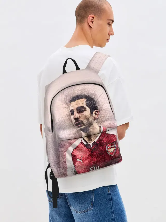 Джинсовый рюкзак с принтом «Arsenal FC»