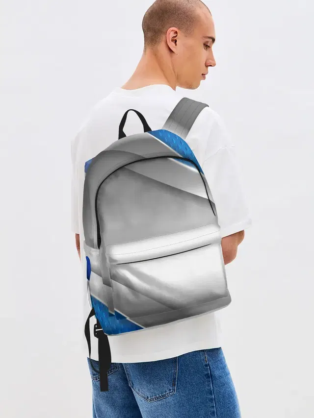 3D СЕРЕБРО BLUE LINES