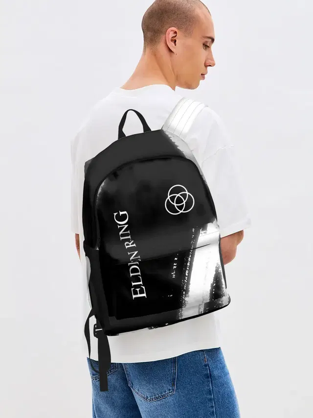 Джинсовый рюкзак с принтом «Elden Ring - Brush»