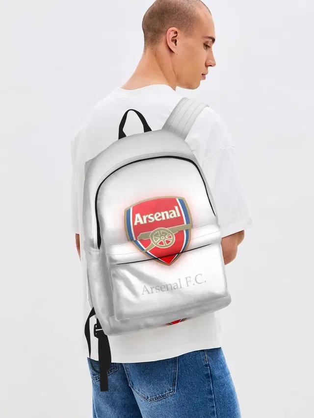 Джинсовый рюкзак с принтом «F.C. Arsenal»