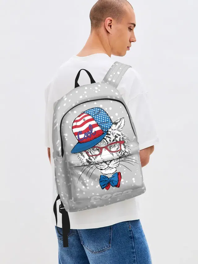 Крутой белый тигр