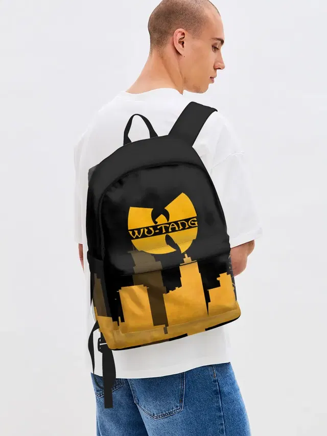 Джинсовый рюкзак с принтом «Wu-Tang Clan — WU-TANG CLAN CITY»