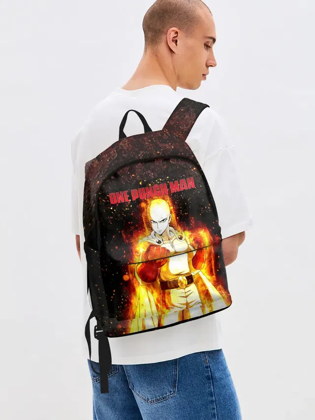 Сайтама в огне | One Punch-Man