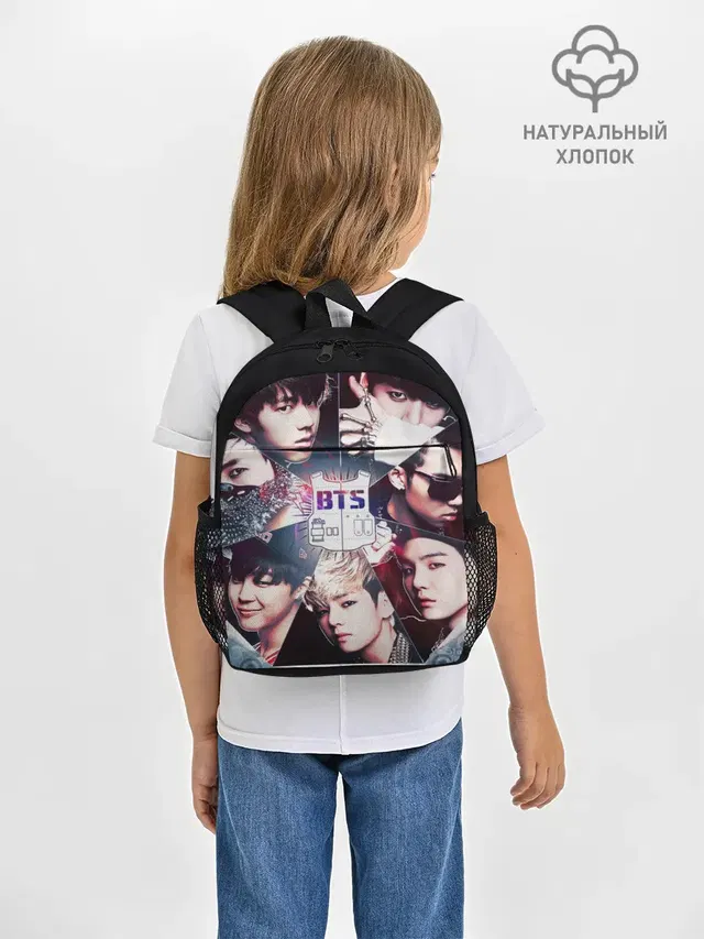 Рюкзак детский с принтом «BTS»
