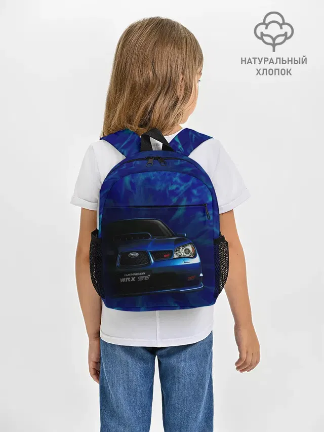 Рюкзак детский с принтом «Subaru»