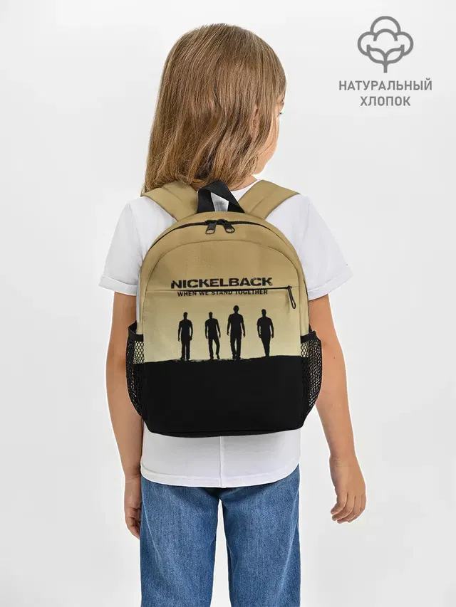 Рюкзак детский с принтом «Nickelback»