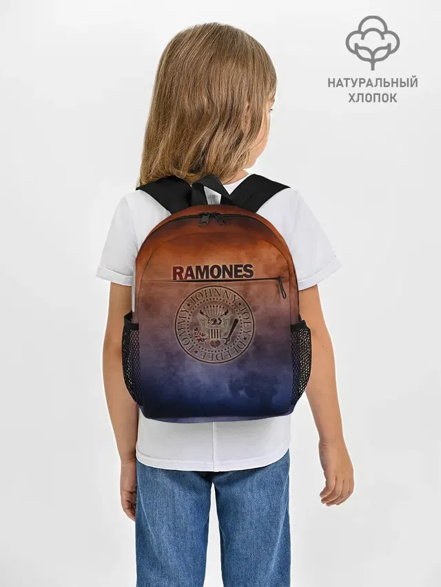 Рюкзак детский с принтом «Ramones»