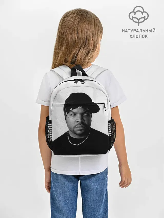 Рюкзак детский с принтом «Ice Cube»