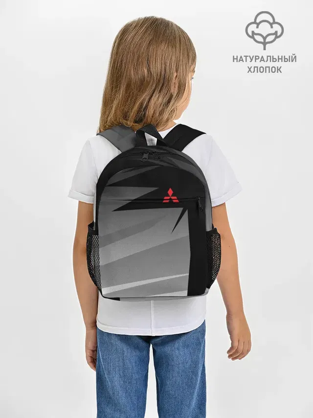 Рюкзак детский с принтом «Mitsubishi — MITSUBISHI SPORT»
