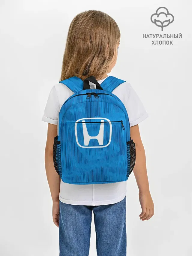 Рюкзак детский с принтом «Honda sport color»