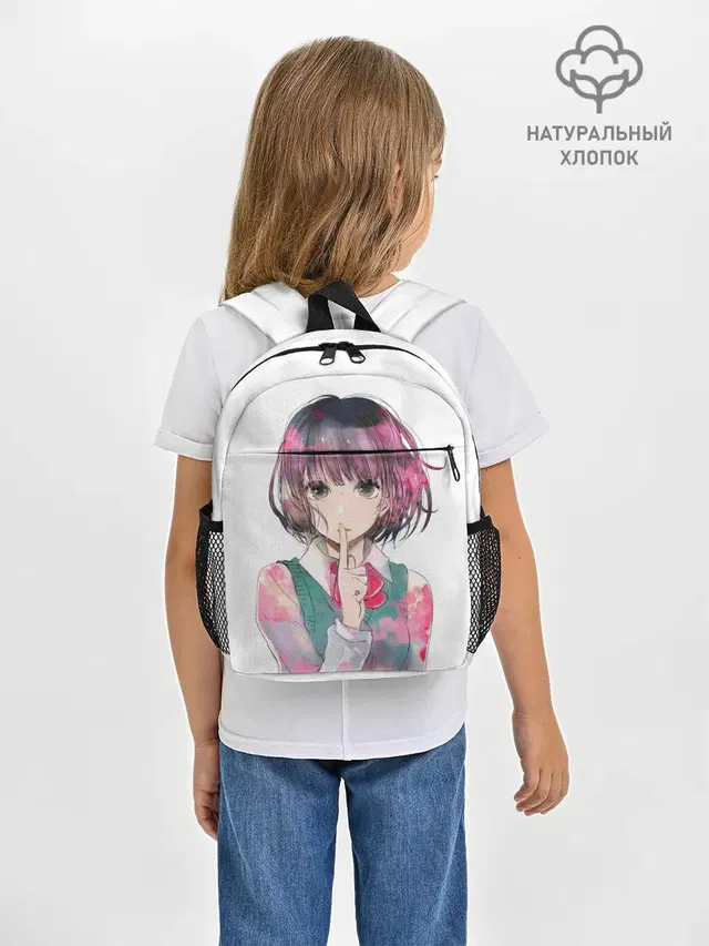Рюкзак детский с принтом «Kuzu no Honkai»