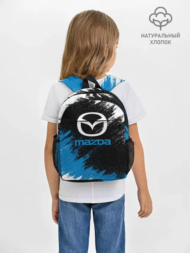 Рюкзак детский с принтом «Mazda»