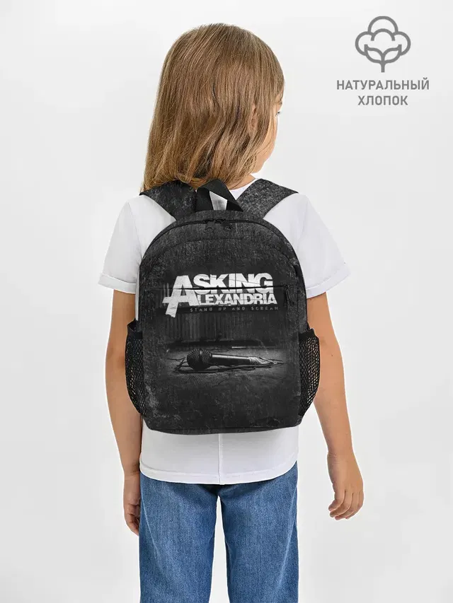 Рюкзак детский с принтом «Asking Alexandria»