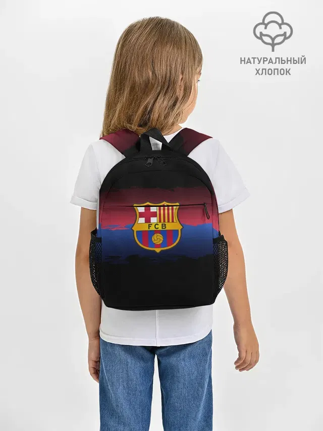 Рюкзак детский с принтом «Барселона — Barcelona FC»