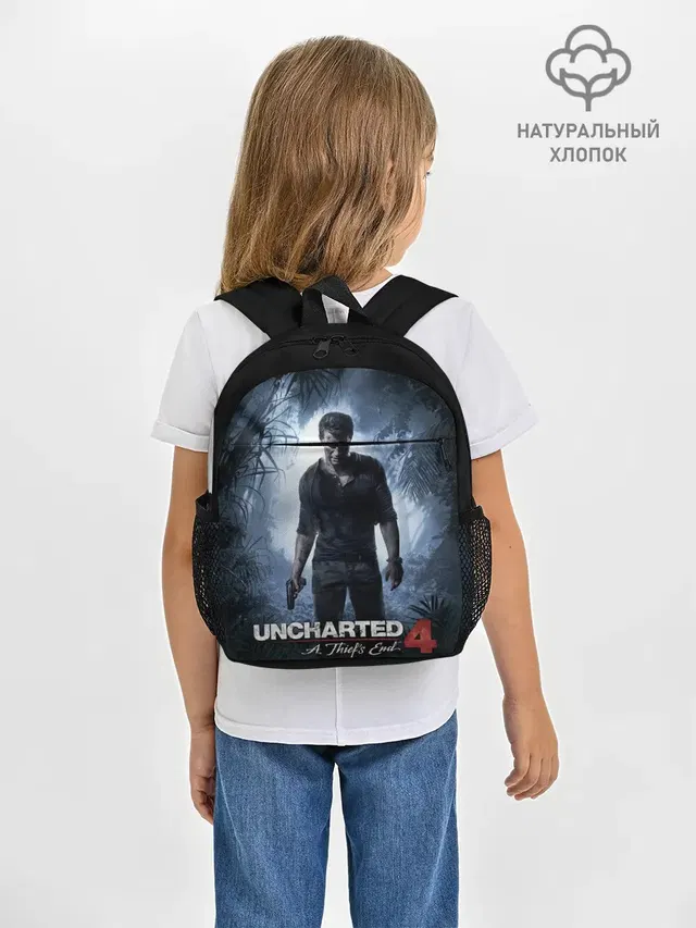 Рюкзак детский с принтом «Uncharted — Путь вора»