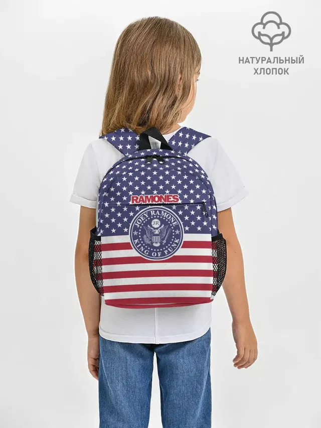 Рюкзак детский с принтом «Ramones»