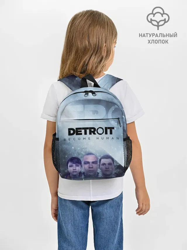 Рюкзак детский с принтом «Connor»