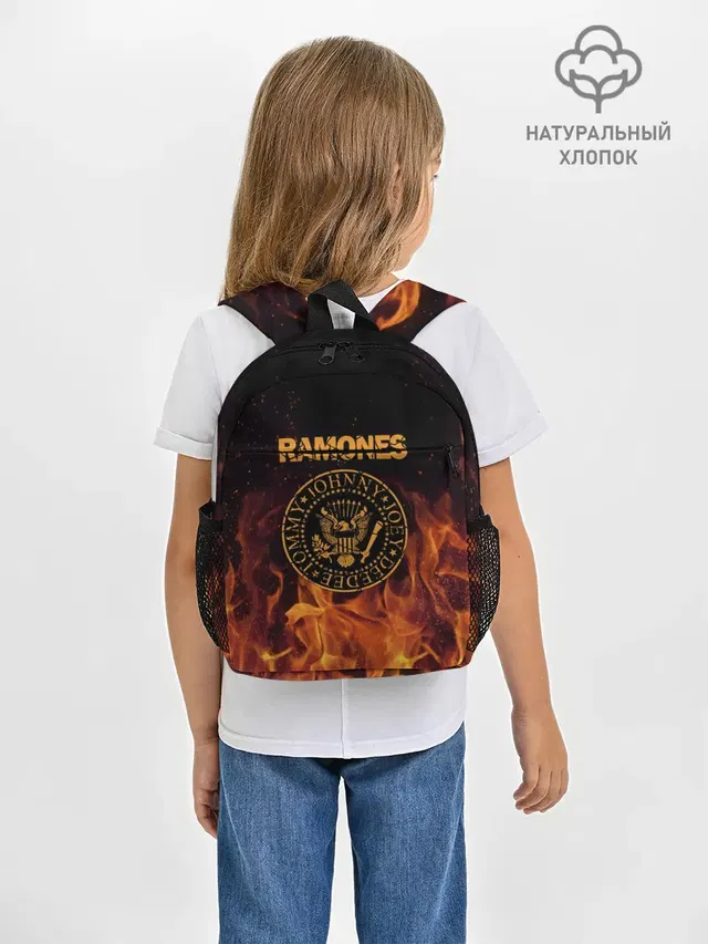 Рюкзак детский с принтом «Ramones»