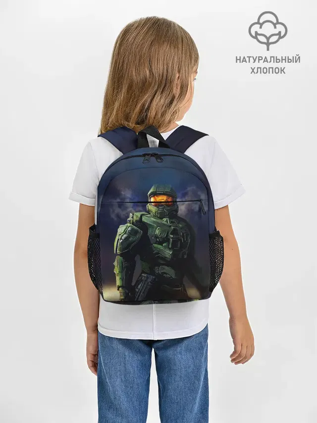 Рюкзак детский с принтом «Halo»