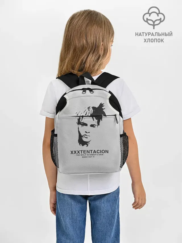 Рюкзак детский с принтом «XXXtentacion»
