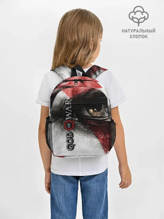 Рюкзак детский с принтом «Omega symbol»