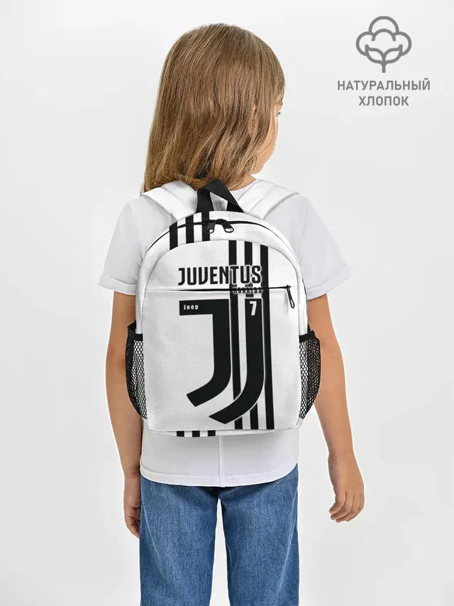 Рюкзак детский с принтом «Ювентус — Personal form Ronaldo»