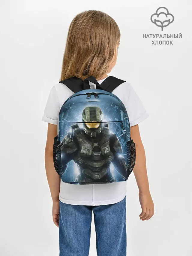 Рюкзак детский с принтом «Master Chief»