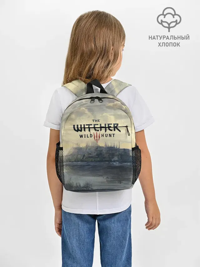 Рюкзак детский с принтом «Witcher 3 — The Witcher 3: Wild Hunt»