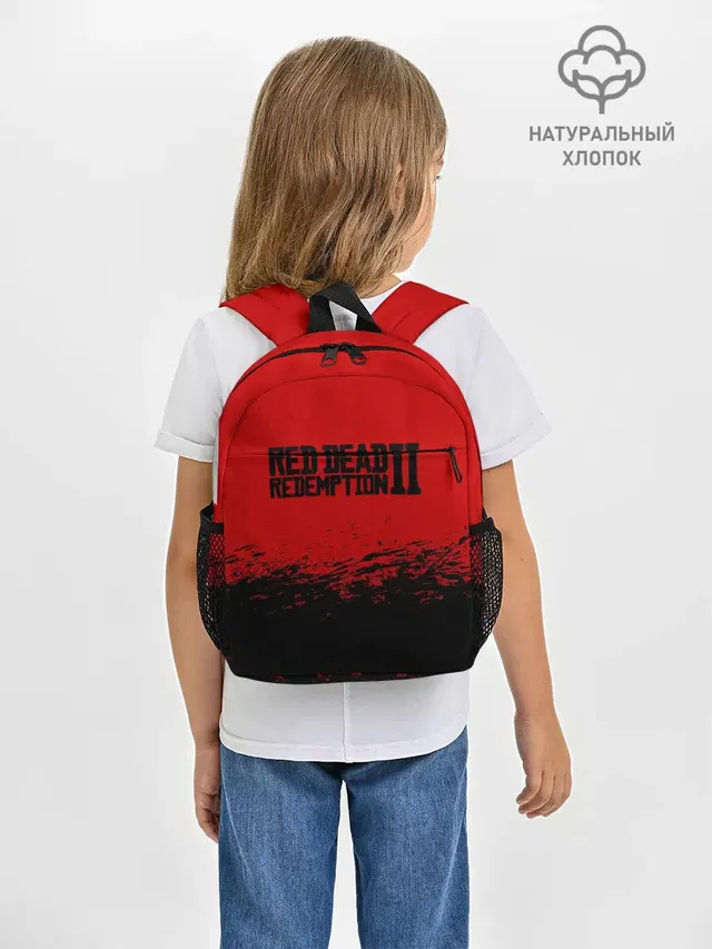 Рюкзак детский с принтом «RED Dead Redemption 2»