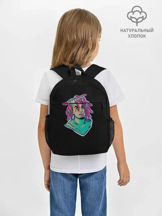 Рюкзак детский с принтом «Lil Pump»