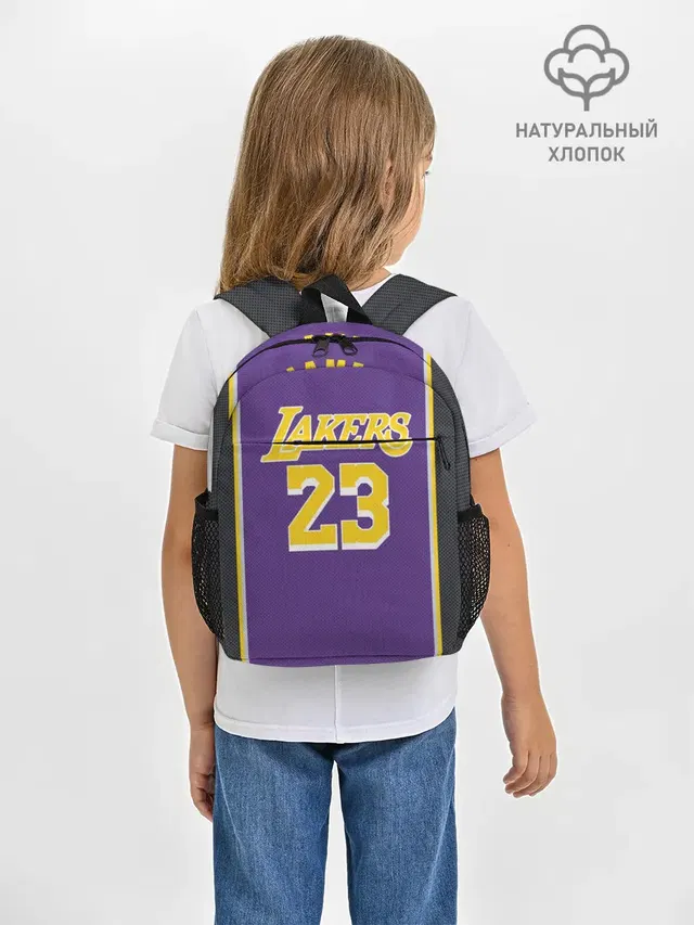 Рюкзак детский с принтом «НБА — James LA Lakers 2019»