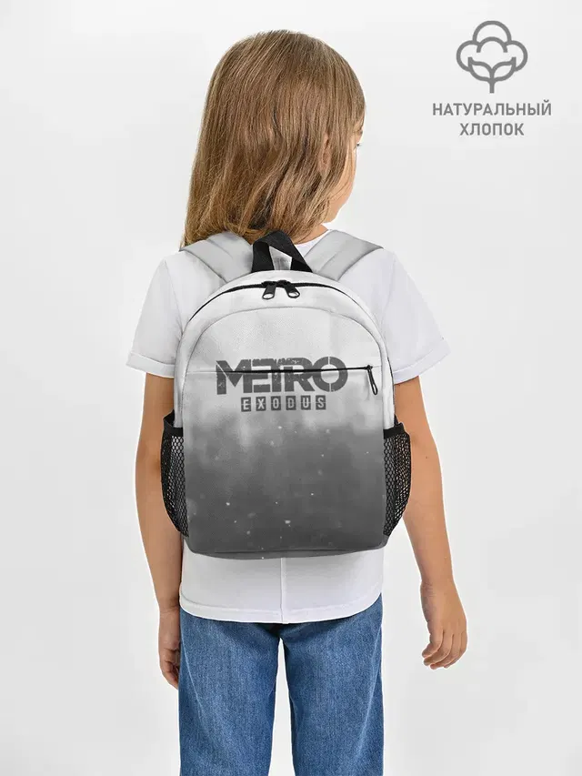 Рюкзак детский с принтом «Metro Winter»