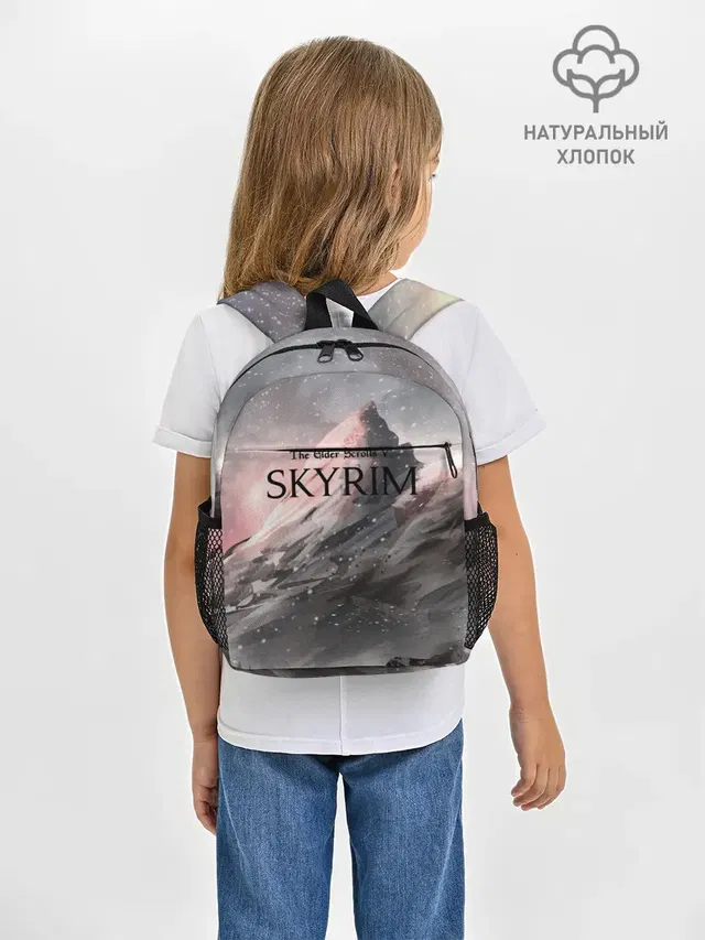 Рюкзак детский с принтом «The Elder Scrolls — The Elder Scrolls Skyrim»