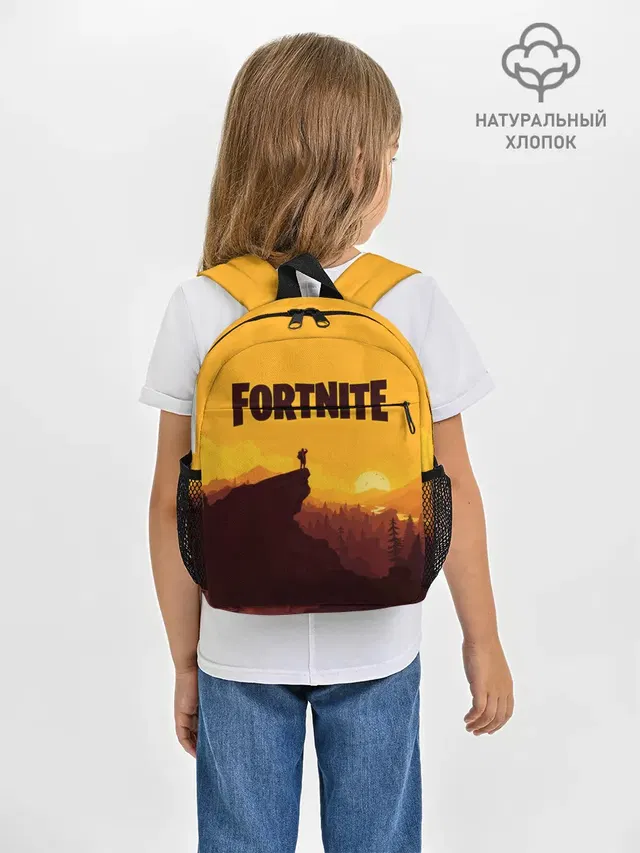 Рюкзак детский с принтом «Фортнайт — Fortnite Save the World»