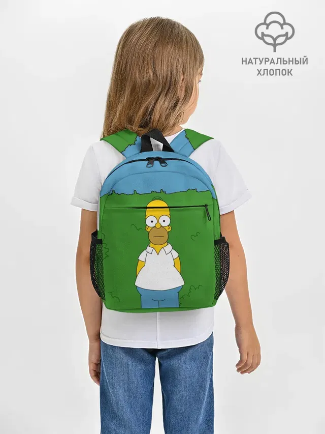Гомер Симпсон в кустах