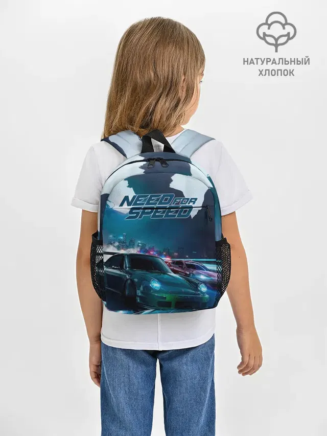Рюкзак детский с принтом «Need for Speed»