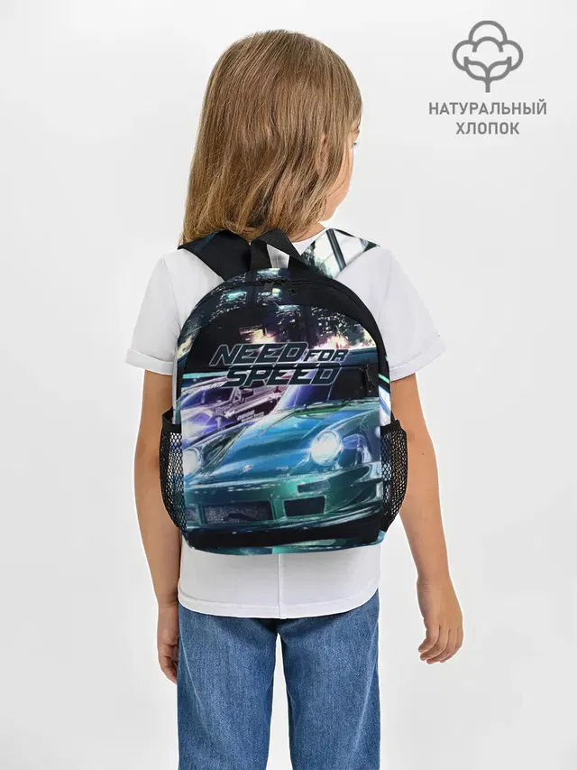 Рюкзак детский с принтом «Need for Speed»