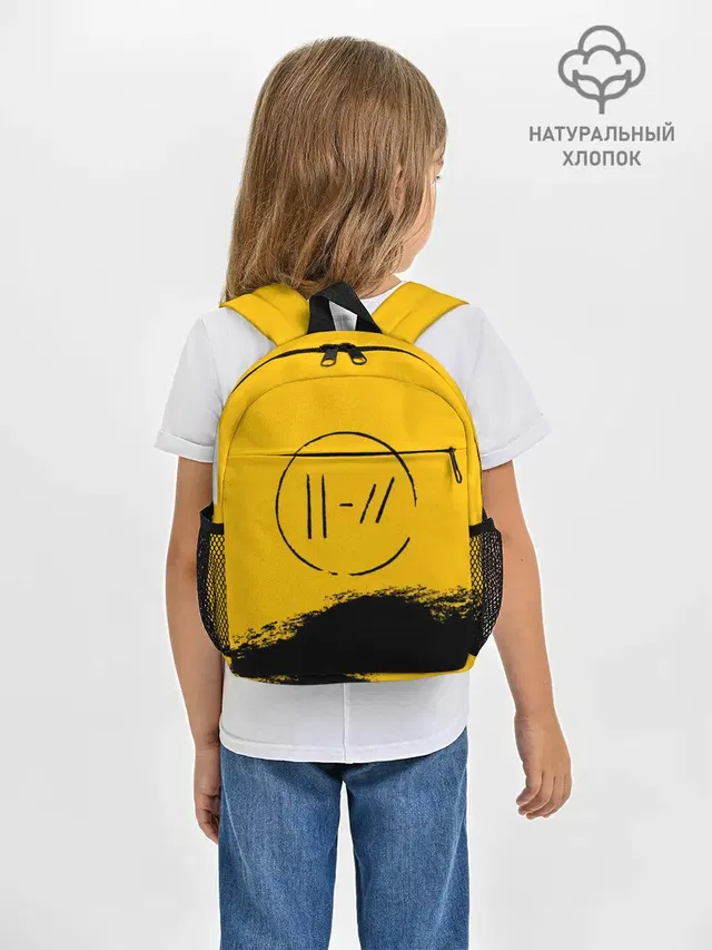 Рюкзак детский с принтом «Twenty one pilots symbol»