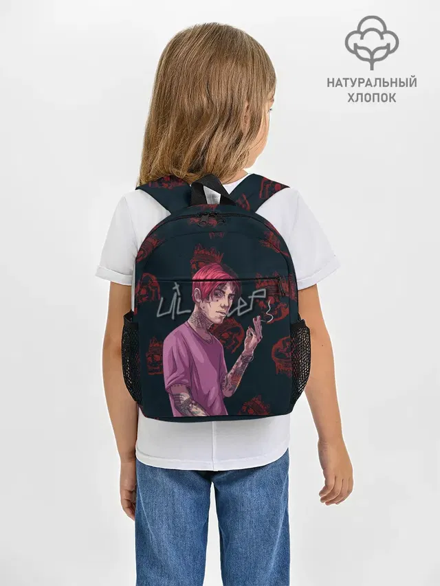 Рюкзак детский с принтом «Lil Peep — Лил Пип»