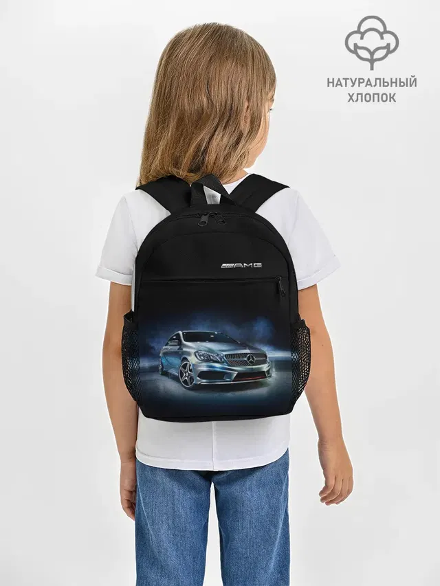 Рюкзак детский с принтом «Merсedes — Mercedes AMG»