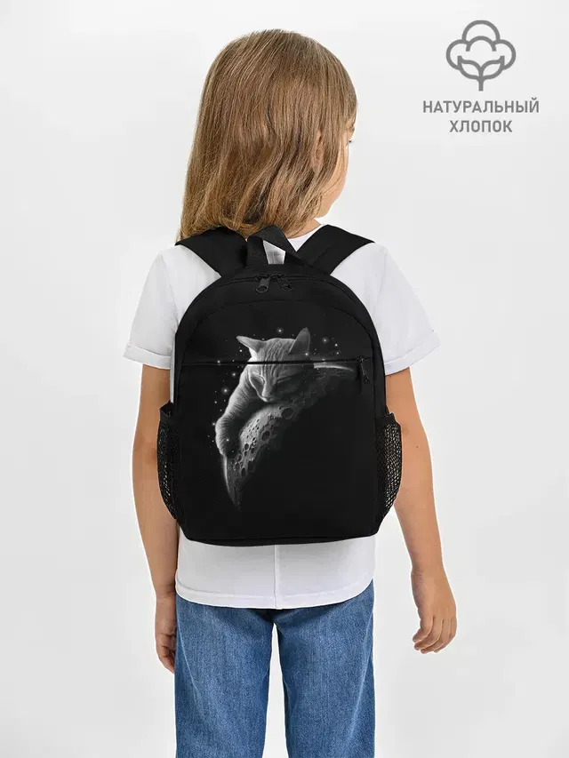 Спящий Кот на Луне