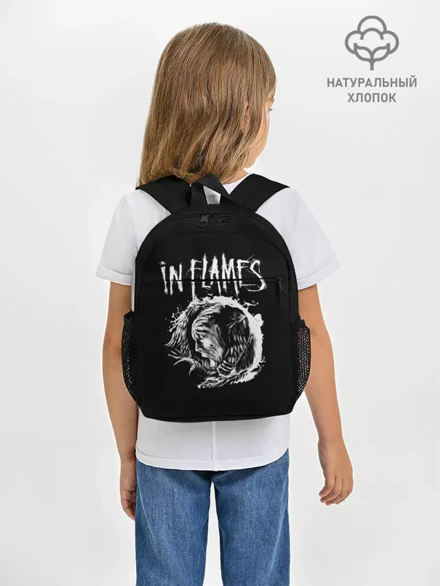 Рюкзак детский с принтом «In Flames»