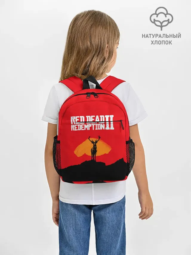 Рюкзак детский с принтом «Red Dead Redemption — RDR2»