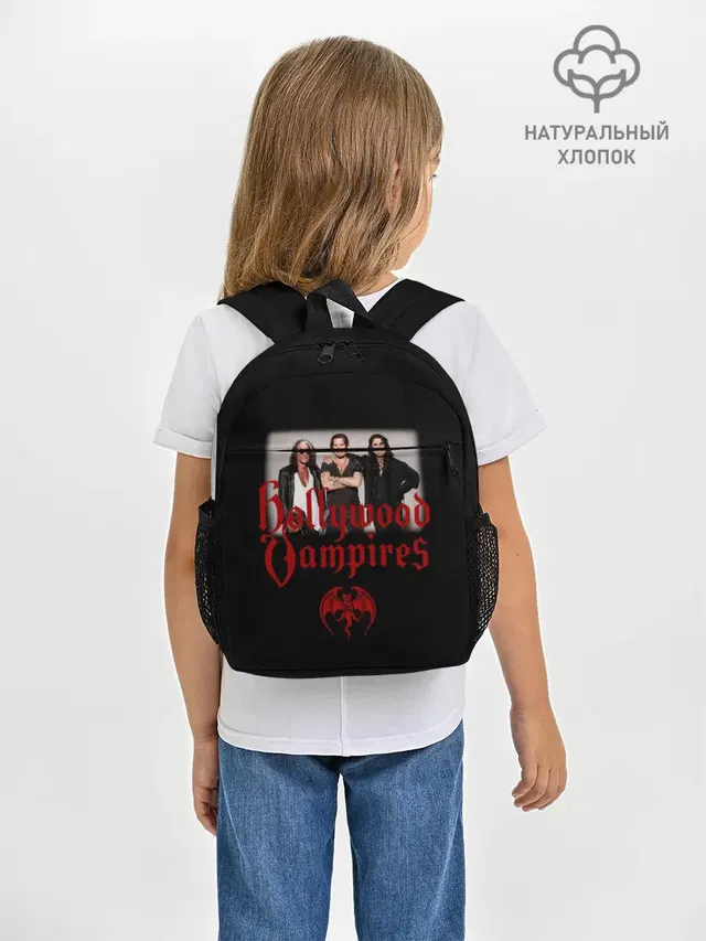 Рюкзак детский с принтом «Hollywood Vampires»